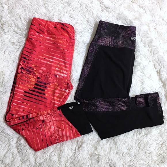 Marika Pants - Bundle of Crop Leggings / Workout Tights Medium